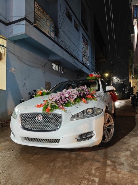 Jaguar Wedding Car Rental in Hyderabad