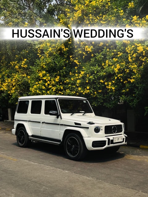 Mercedes G-Wagon Wedding Car Decoration in Hyderabad