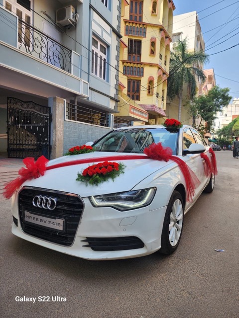 Luxury Audi Wedding Car Rental in Hyderabad